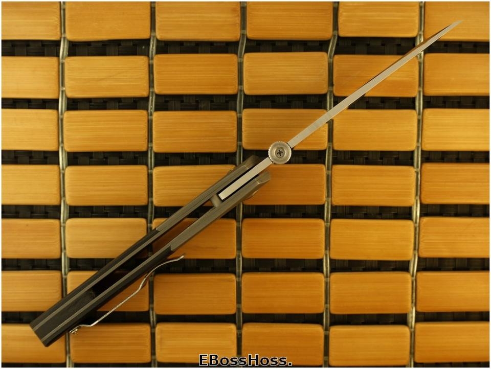Ernie Emerson Black-handled Viper 3 (aka: MV-3)